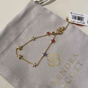 Kendra Scott Sierra Gold Bracelet with Star Charms